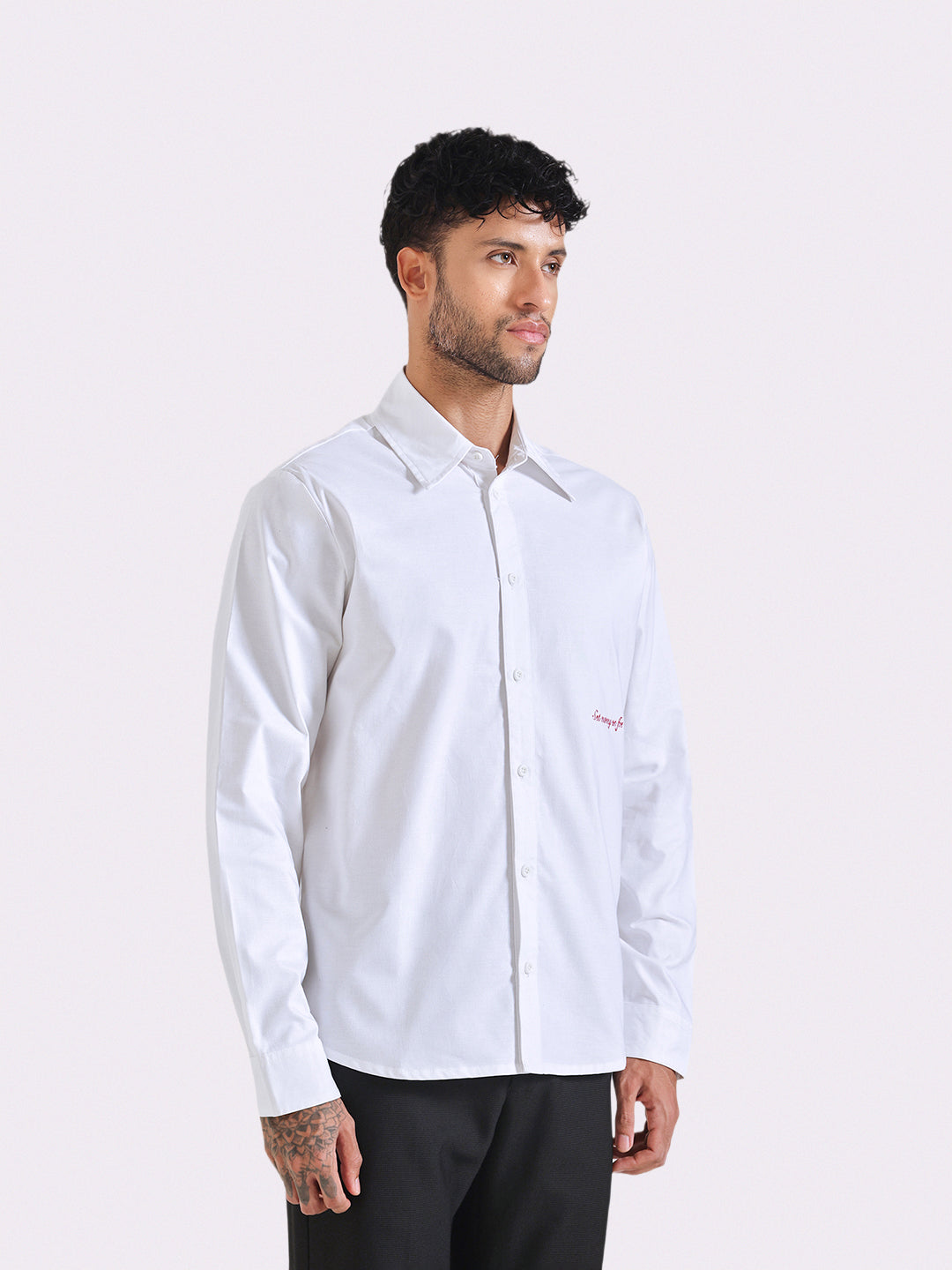 Classic White Oxford Shirt