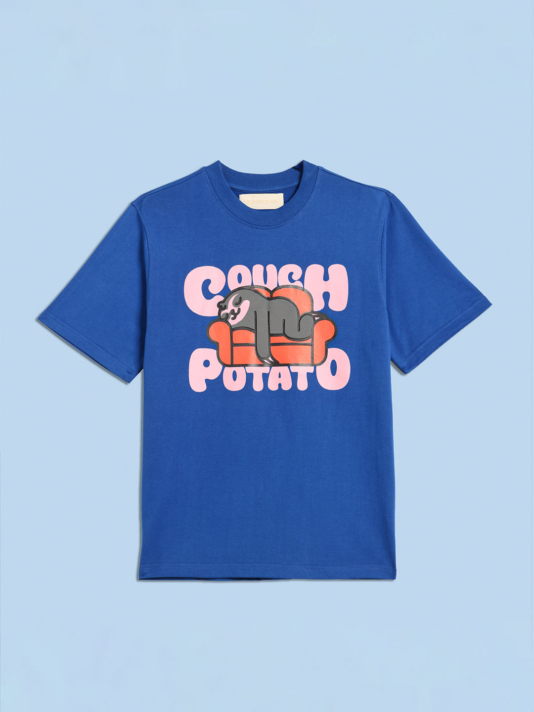 Couch Potato Royal Blue T-Shirt