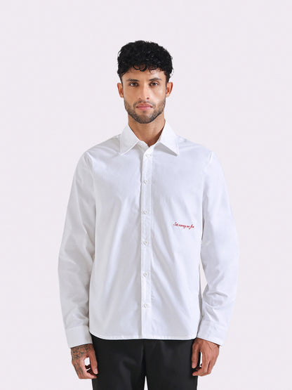 Classic White Oxford Shirt