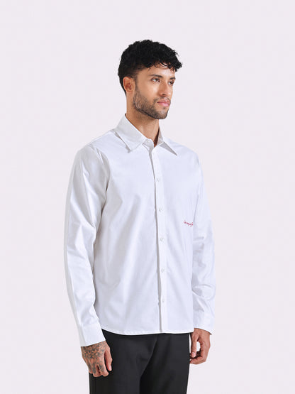 Classic White Oxford Shirt